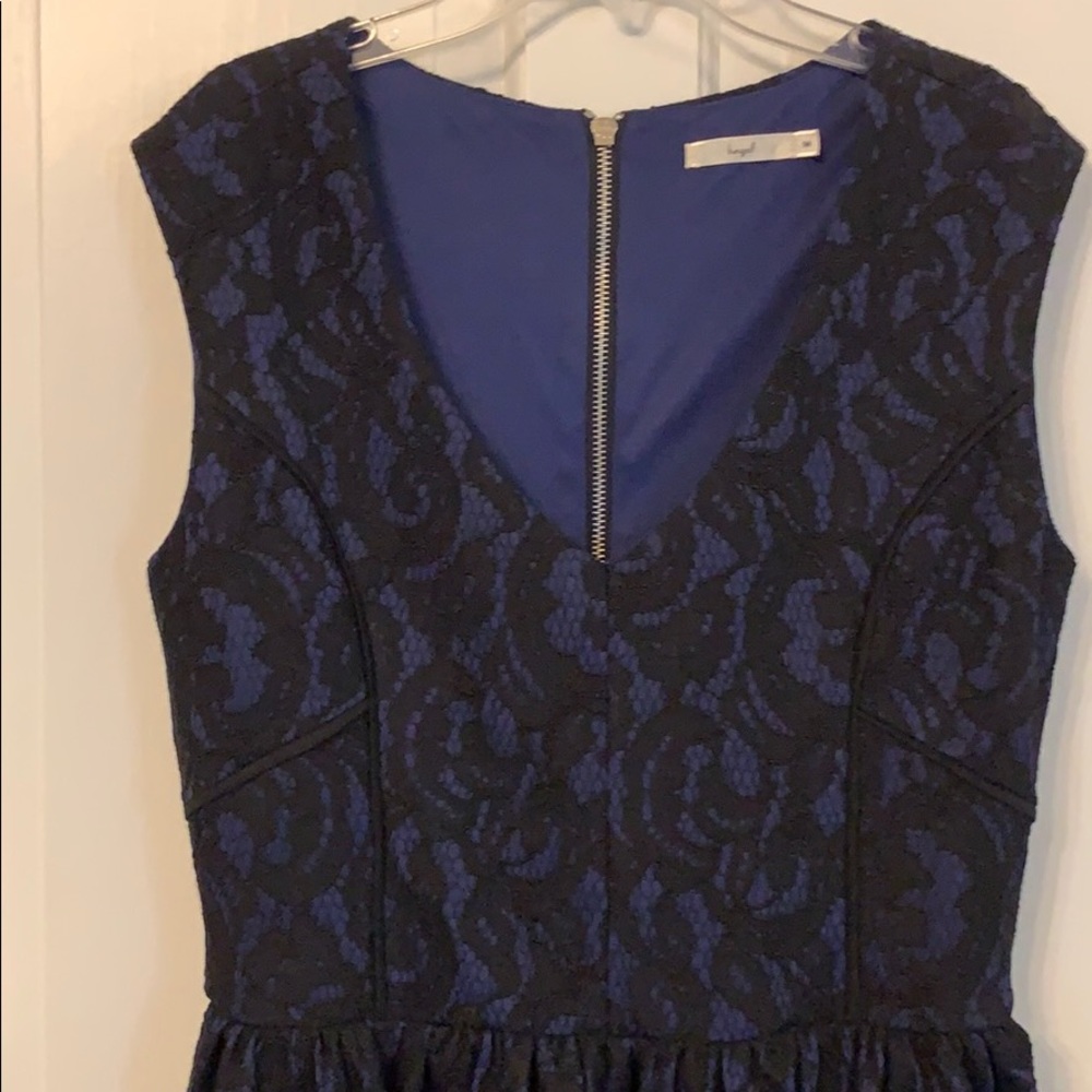 NWOT Hazel Navy and Black Dress